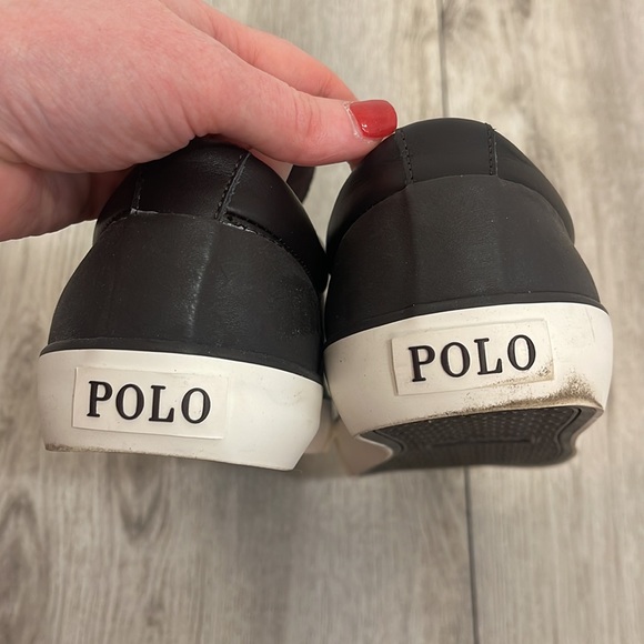 Polo Ralph Lauren Men’s size 10 Dark Brown shoes NWT - Picture 6 of 7